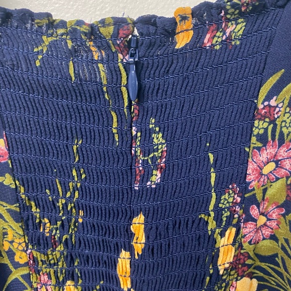 Reformation NWT‎ Nikita Corset Navy Midi Dress Size 2 - Picture 10 of 11